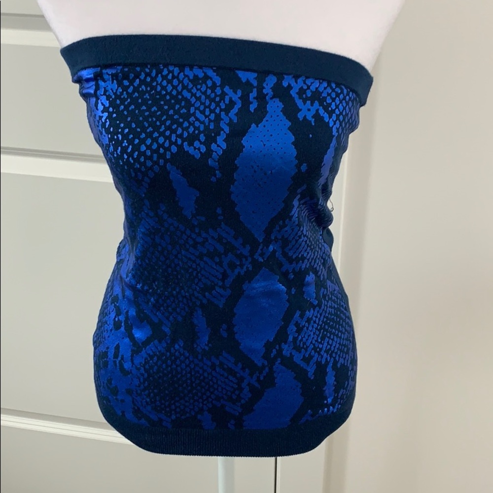 Express Tube Top Snakeskin M